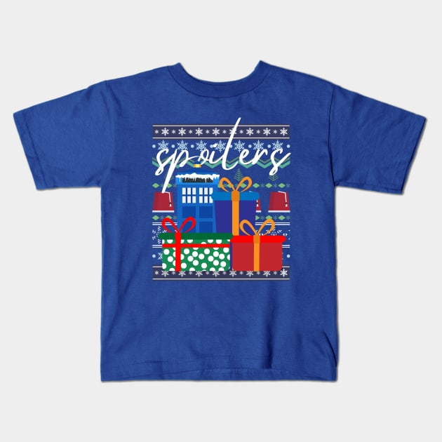 Doctor Who - tv quote Kids T-Shirt by Thankyou Television